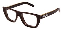 Montatura vista Gucci Uomo GG1724O002-BROWN-BROWN-TRANSPARENT52 - GG1724O002-BROWN-BROWN-TRANSPARENT52